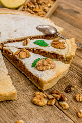 Traditional apple pie