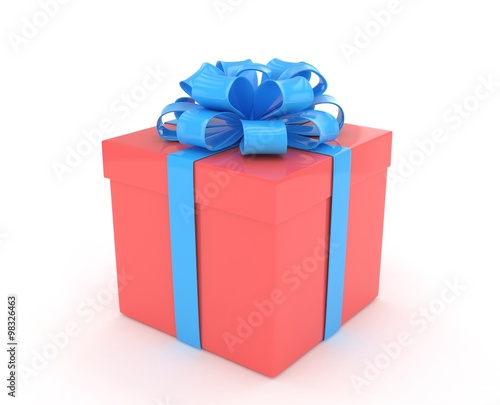 &quot;gift box with bows isolated on white&quot; Stock photo and royalty-free images on Fotolia.com - Pic