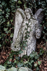 Statue Of Angel In Sedlec Cemetery-Kutna Hora
