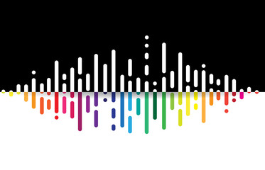 music volume equalizer computer  technology concept business bacground