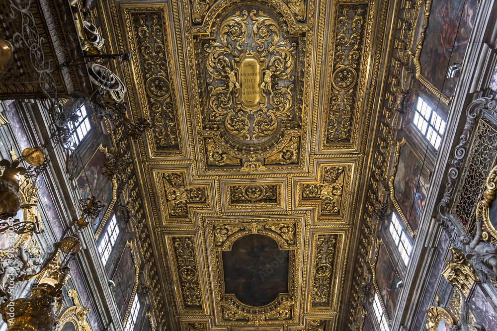 Wall mural santissima annuziata church, florence, italy