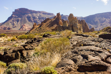 Volcano Pico del Teide, Teide National Park, Tenerife, Canary Islands, Spain