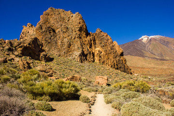 Volcano Pico del Teide, Teide National Park, Tenerife, Canary Islands, Spain