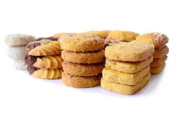 Biscuits 3 Isolated in White Background