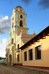 Cuba, Trinidad - Tower of the Church and Convent of St. Francis of Assisi