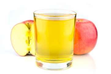 apple juice isolated