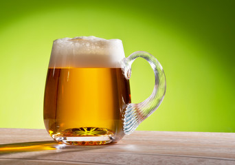 beer on the table