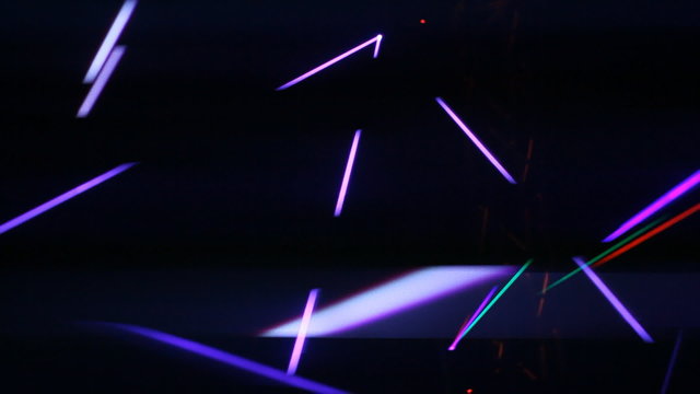 laser show, light show - lighting design, festive lights, disco, flashes of color on a dark background