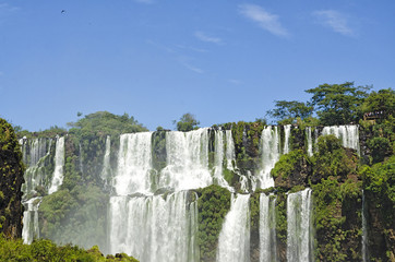 Waterfalls  in the Iguazu