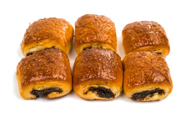 pastries filled with poppy and raisins