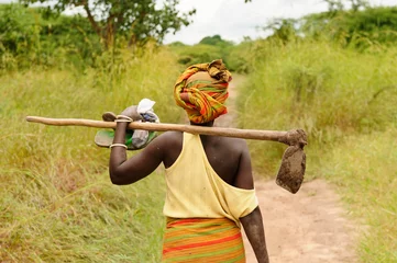 Fotobehang Wonen in Afrika © Rafal Cichawa