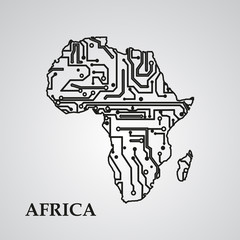 Circuit board Africa 