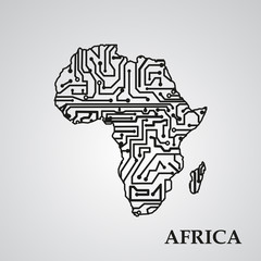 Circuit board Africa 