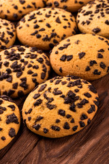 Cookies with chocolate