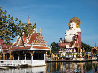 Wat Plai Laem Thailand sightseeing