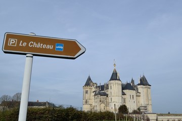 Obraz premium Château de Saumur
