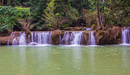 Tee lor su waterfall, in Thailand