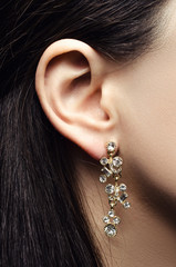 ear with earring