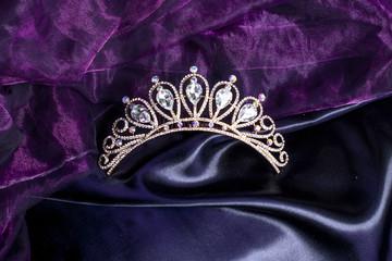 tiara on a silk © vitaly tiagunov