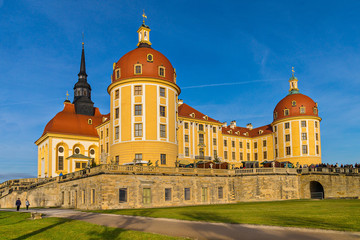 Fototapeta na wymiar Schloss Moritzburg