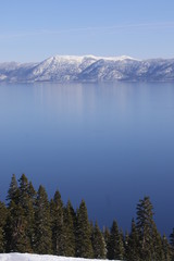 Travel: Lake Tahoe - snow on the beach
