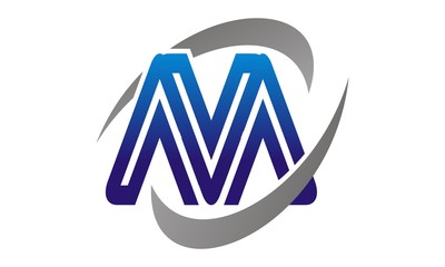 Letter M Modern Logo