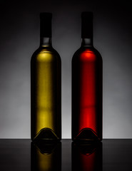 wine bottles