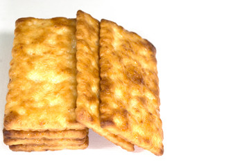 Biscuits / Biscuits isolated on white background