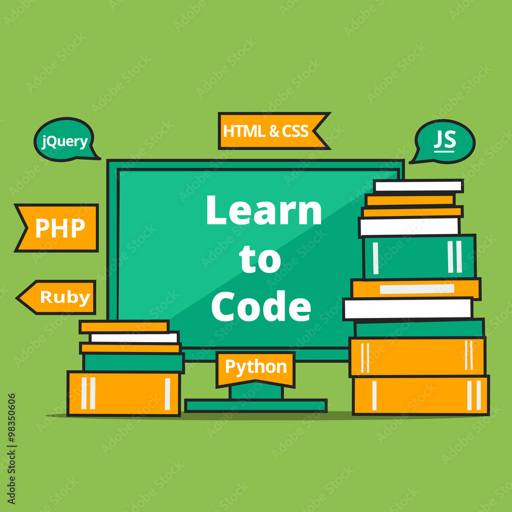 Poster learn to code