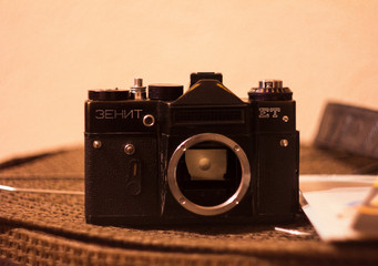 Old film camera