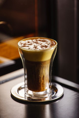 coffee with chocolate