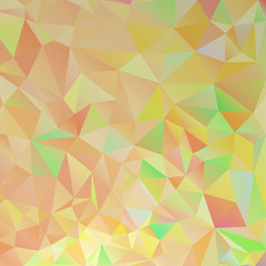 Fototapeta premium Orange Polygon Background
