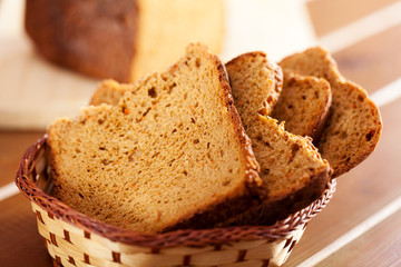 Homemade bread