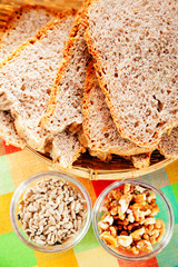 Homemade multiseed bread