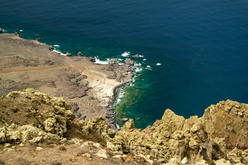 View at Arenas Blancas at El Hierro, Canary Islands