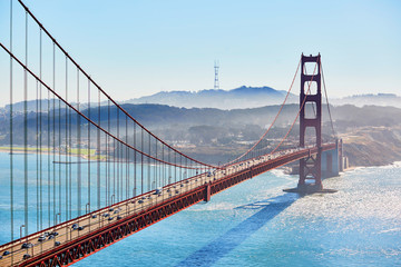 Fototapeta premium Golden Gate bridge in San Francisco, California, USA