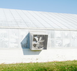 Ventilation on the greenhouse