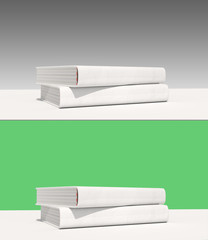 Blank Books - With chroma version.