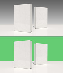 Blank Books - With chroma version.