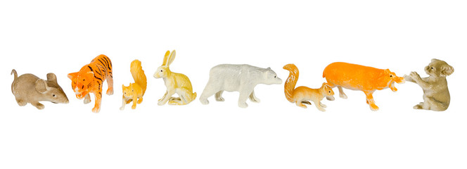 animal plastic toys