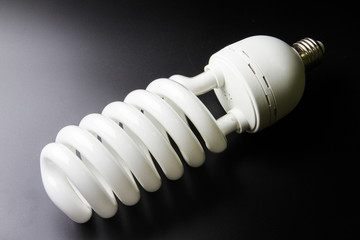 Energy saving LED light bulbs.