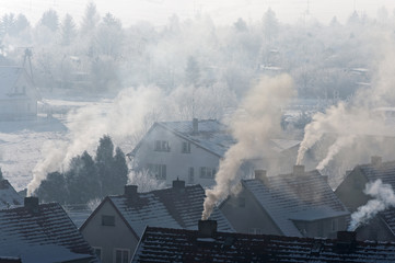 Dymy z kominów © Grzegorz Polak