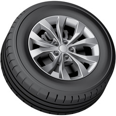 Obraz premium Crossover wheel