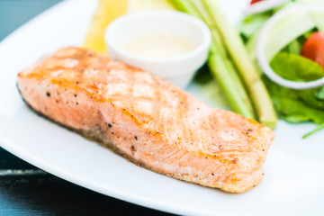 Salmon steak