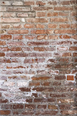Grungy brick wall