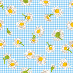 シームレスな花柄