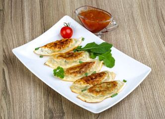 Japan traditional cuisine - Gyoza