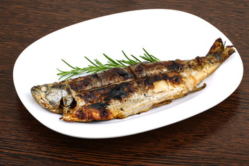 Grilled trout