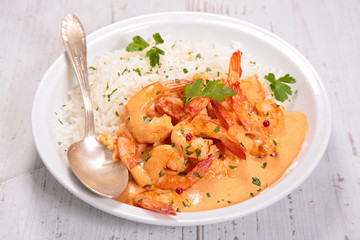 spicy shrimp and rice