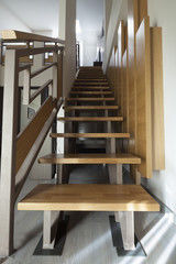 stairs in duplex apartment